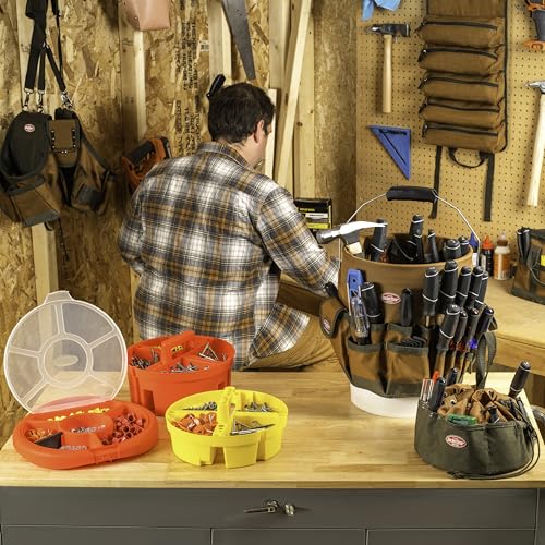 Bucket Boss - Bucket Seat Small Parts Organizer, Bucket Organization (10010) , Red