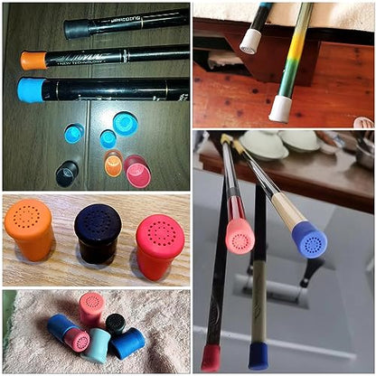 Fishing Rod End Cap Plug Saver Rear Front Stopper Non-Slip Silicone Protective Cover Case Butt Cushion Seat Protector - size: ID 12mm-19mm