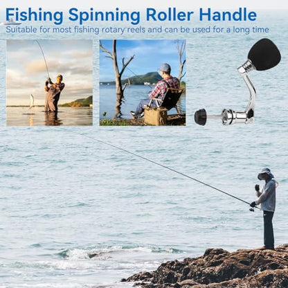 Metal Rocker Arm Grip - Spinning Reel Handle Replacement, Fishing Reel Grips