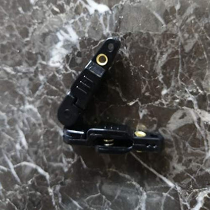 Line Clip Snap Weight Release Clip for Offshore Fishing Planer Board Kite Heavy Tension Snap Release Clip Downriggers Outrigger Release Clips - style: 3pcs Black
