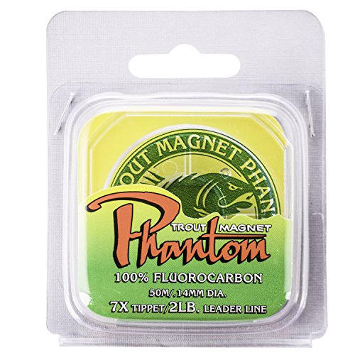 Trout Magnet Ultimate Bundle - 82 pc Trout Fishing Gear Kit - 350 Yard Trout S.O.S. Monofilament Fishing Line, Phantom Fluorocarbon Leader Line, 4 E-ZTrout Floats