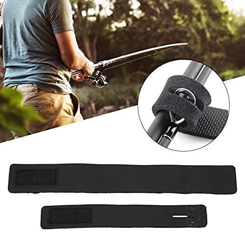 Fishing Rods Tie Holder Strap Strong Elasticity OK Cloth Fixing Band Lightweight Portable