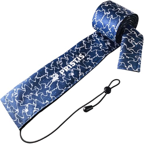 Pristis Fishing Rod Sleeve, Premium Neoprene Storage Cover Bag, 60'' Length Puncture Resistant Fly Fishing Rod Sock Tube Protector, Lightweight Protective Cover for Spinning Casting Trolling Poles