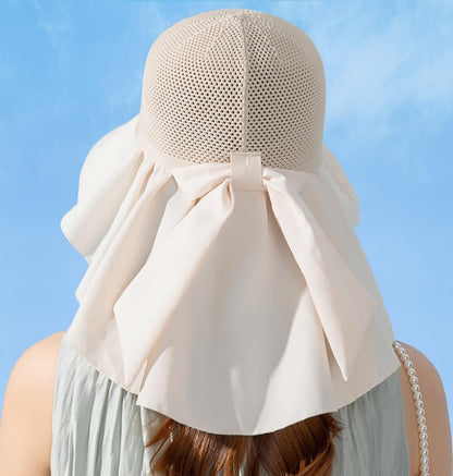 Women Wide Brim Sun Hat UV Protection Fishing Hiking Gardening Hat with Neck Flap Quick Dry Outdoor Cap