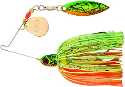 BOOYAH Pond Magic Small-Water Spinner-Bait Bass Fishing Lure - color: Okie Craw, style: Pond Magic Real Craw
