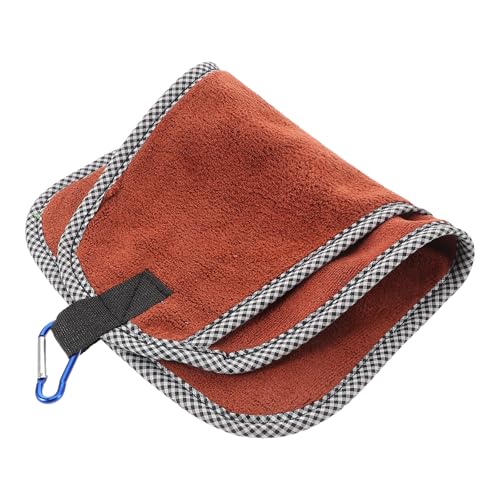 GANAZONO Fishing Towel with Clip Quick Dry Microfiber Hand Towel for Saltwater Fishing Outdoor Camping Hiking Accessories