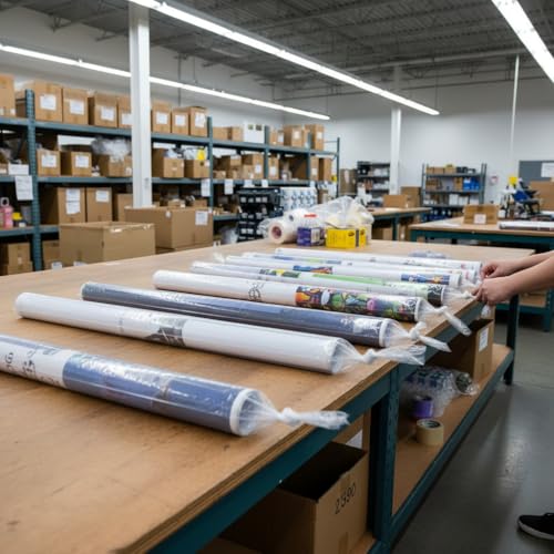 20PCS 4.7" x 60" Extra Long Clear Plastic Sleeves for Posters and Banners | Heavy Duty, 2 Mil Thick, Flat Open, Long Tube Storage Bags for Packaging Blueprint, Fishing Rods & Large Narrow Items - color: 4.7" x 60"-20PCS