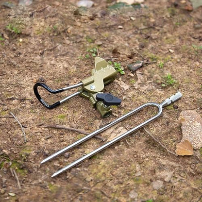 GOLDEAL Rod Holders for Bank Fishing,Bank Fishing Rod Rack Stand,Fish Pole Holder for Beach,360 Degree Adjustable.
