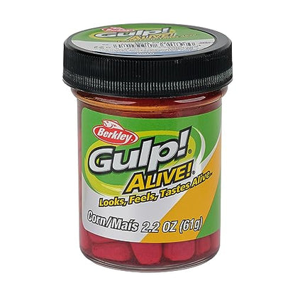 Berkley Gulp! Alive! Corn Fishing Soft Bait - color: Red Maize