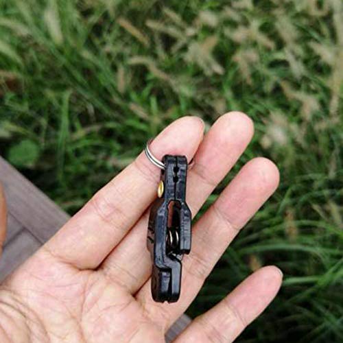 Line Clip Snap Weight Release Clip for Offshore Fishing Planer Board Kite Heavy Tension Snap Release Clip Downriggers Outrigger Release Clips - style: 3pcs Black