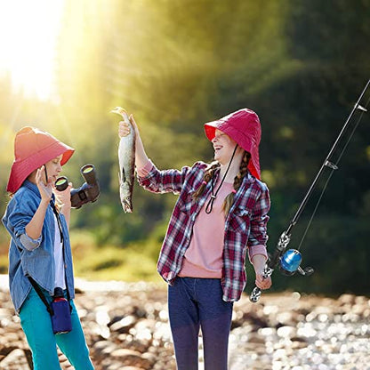 PLUSINNO Kids Fishing Pole with Spincast Reel Telescopic Fishing Rod Combo Full Kits for Boys, Girls, and Adults - color: Black, size: 5FT / 1.5M