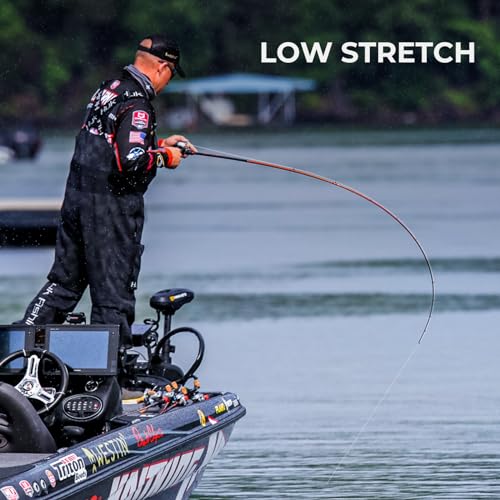 KastKing Fluorokote 100% Fluorocarbon Coated Fishing Line, Fluorocarbon Leader, Extreme Clarity,Fast Sinking,Shock Resistant, High Abrasion Resistance - size: 6LB(300Yard)