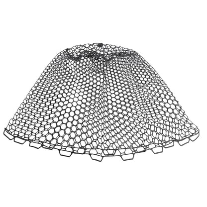 SUNGOOYUE Fishing Net Replacement 79cm 31.1in PVC Fishing Landing Mesh Landing Net Replacement with Deepened Soft Flexible Rubber Head for Angler Freshwater Saltwater
