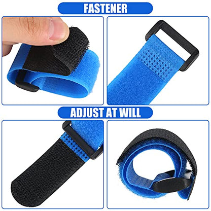 Riakrum Fishing Rod Straps Rod Ties Fishing Pole Belt Straps Holder Strap - color: Blue, Green, Red, Orange, Black