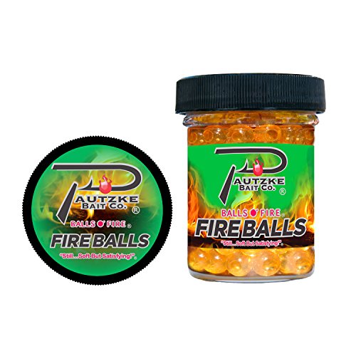 Pautzke Bait Pautzke Fire Balls - color: Gold/Garlic