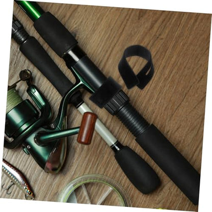 5pcs Fishing Pole Bands Quick Secure DIY Fit Rod Straps for Anglers Fishing Rod Accessories