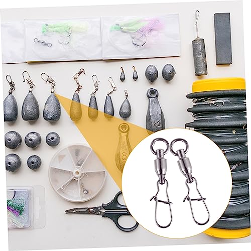 BESPORTBLE Lure Fishing Gear Accessories Fishing Rigs Tackle for Trout Lures Swivel and Fishing Accessories Fishing