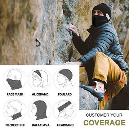 ROCKBROS Cooling Neck Gaiter Bandana Face Mask for Men Neck Gaiters Summer Half Face Scarf Cover Sun UV Protection - color: Blue