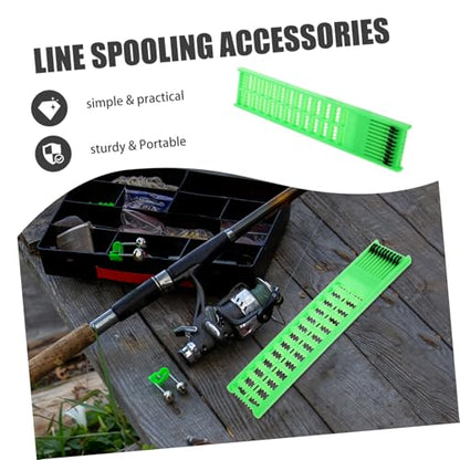GANAZONO Fishing Accessory Tool Snelled Hooks Holder Line Winder Board Bass Hooks Lure Retriever