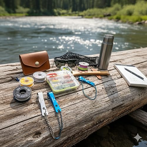 Fishing Line Nipper Cutter with Keychain – Stainless Steel Fishing Clippers for Fly Fishing, Line Cutting, Hook Eye Cleaning Tool, Compact Fishing Accessory