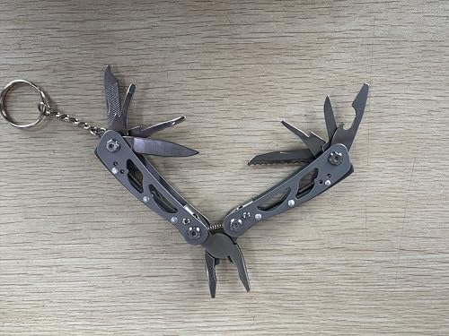 48 Pcs Fathers Day Multitool Gifts Bulk for Men Best Dad Ever Mini Tape Measure 6 in 1 Multitool Pens Small Multitools Pliers Keychain Mini LED Flashlights for Men Christian Church Gifts