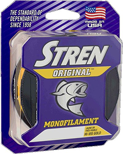 Stren Original Monofilament Fishing Line - color: Hi-Vis Gold, size: 330 Yd, Pound Test 4, style: 4lb | 1.8kg