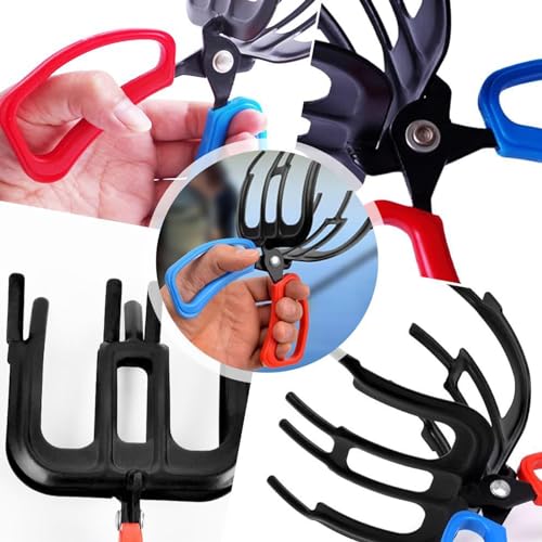 3 Claw Fish Gripper, Fishing Pliers Gripper, 2026 New Multifunctional Metal Fish Control Clamp Forceps, for Catch Most Freshwater Fish Fishing Accessories