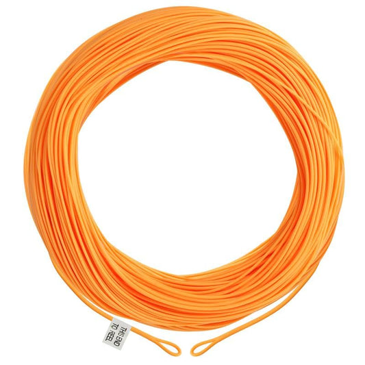 Maxcatch Fly Line with Two Welded Loops, Weight Forward Floating, 100FT, Multiple Colors, WF1F-WF9F, for Freshwater Fly Fishing - color: Satin Orange, size: WF5F-100FT