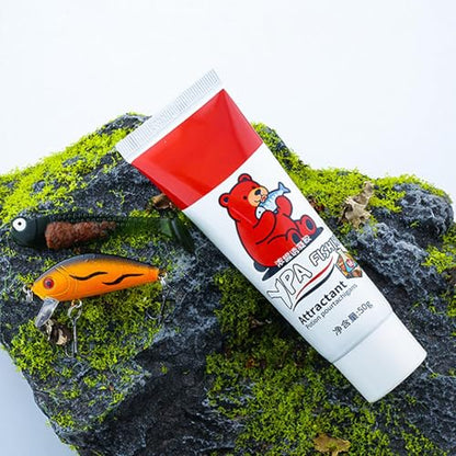 Fish Attractant Gel 50g Powerful Long-Lasting Fishing Supplies | Bass Attractant Gel for Outdoor Activities Camping Survival Kayak Boat Shore Lake River Beach