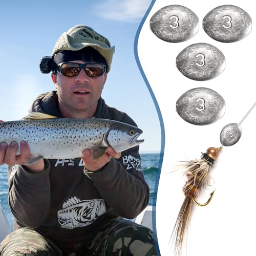 Egg Fishing Sinker Weights Kit Egg Weights Rig Drop Bass Casting Fishing Sinkers Saltwater Freshwater Gear Tackle - size: 3oz