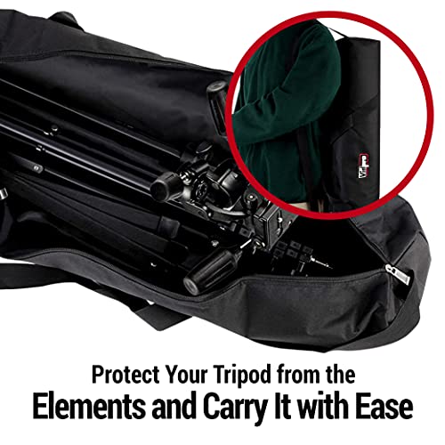 VidPro TC-22 Zippered Carrying Case 22" Long with Shoulder Strap and Carry Handle for Scopes Tripods and Light Stands and Other Equipment - size: 22" Long