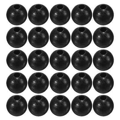 M METERXITY Glow Fishing Beads - Plastic Luminous Round Bait Egg Lure Rig Apply to Outdoor Tackle Tool - size: 4mm