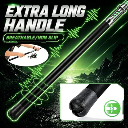 Sougayilang Big Game Spinning Combo – 7ft MH 2-Piece Rod, 33LB Drag, 6.2:1, 12+1 Bearings, 4000 Reel for Catfish, Pike, Carp – Heavy Duty Lake & River