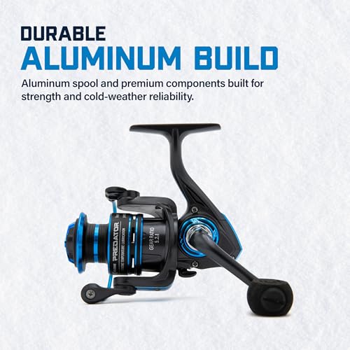 CLAM Ice Fishing Reels Inline and Spinning - style: Clam 17698 Predator Reel