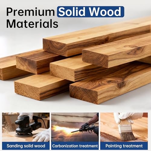 Wood Fishing Rod Holders, Fishing Rod Rack for Wall or Ceiling Mounted Fishing Pole Holders Up to 6 Fishing Rod Storage, Fishing Pole Rack for Garage Organization