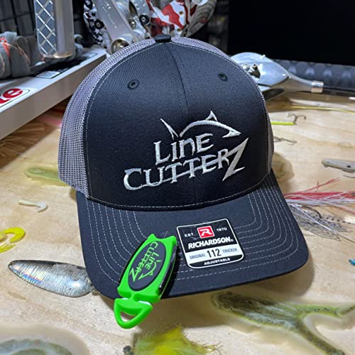 Line Cutterz Patented Dual Hybrid Ceramic Cutter + Stainless Steel Micro Scissors Fishing Line Snipper - Green - color: Green