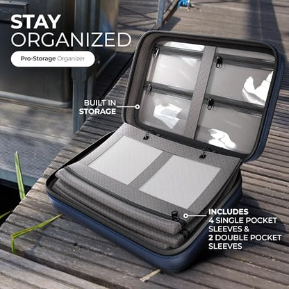 Reaction Tackle Deluxe Bait Binder, Water Resistant Soft Bait Storage System for Soft Plastics and Rigs with Zippered Sleeves, Deluxe Bait Binder - size: Deluxe Bait Binder