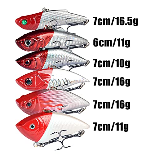 LINGYUE Bass Fishing Lures Kit Set Topwater Hard Baits Minnow Crankbait Pencil VIB Swimbait for Bass Pike Fit Saltwater and Freshwater