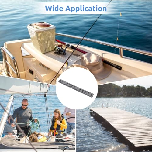 36‘’ Fish Ruler for Boat EVA Foam Fish Measuring Tape with Self-Adhesive Backing Measurement Tool for Fish Boat, Fish Measurement Tape Sticker Tool for Boats Sailboats Yachts Kayaks