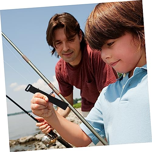 10pcs Adjustable Fishing Rod Wraps Straps for Organizing Fishing Gear Includes Bands for Transporting Poles Reducing and Enhancing Convenience