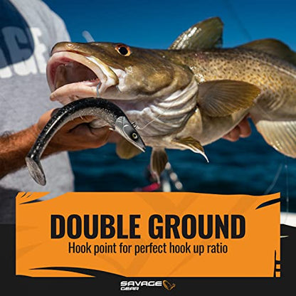 Savage Gear Sandeel Jigheads - size: 1/0 - 1/2 oz