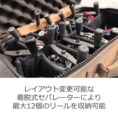 Plano Guide Series Tackle Bag | Premium Tackle Storage with No Slip Base and Included stows - size: One Size, style: Reel Locker