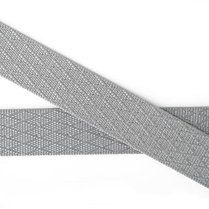 Mile High Life | Nylon Web Belt | Outdoor Military Belt | TSA Safe Buckle Plastic/Metal - color: Gray 530 Cross
