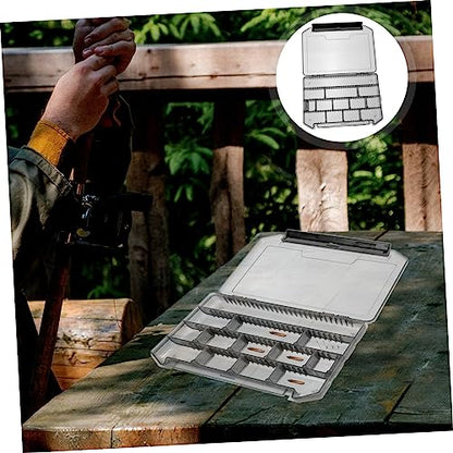 Abaodam 5pcs Convenient Multi-compartment Fishing Organizer for Hooks Baits and Fishing Gear Storage for Outdoor Adventures