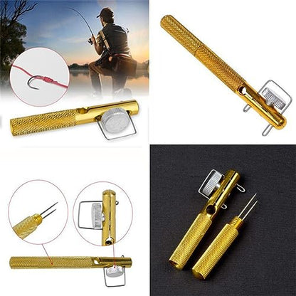 iplusmile Fishing Hook Tying Tool 2Pcs Quick Knot Tying Device Snell Hook Knotter for Fly Fishing Accessories Portable Wire Tie Tool for Hooks and Lures