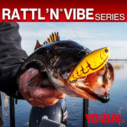 Yo-Zuri Yo Zuri R 1160 Rattl ' N Vibe Sinking Lure - color: Bass, size: 5/8 Oz (Pack of 1)