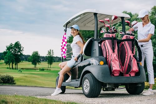 CaddyMag Magnetic Golf Towel with Carabiner & Ball Marker – Get A Towel with Powerful 15lb Magnetic Attachment for Golf Carts and Golf Clubs Putter - color: Magnetic Holder