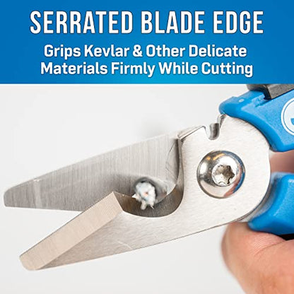 Jonard Tools KWC-700 Multi-function Kevlar® & Wire Cable Cutting Shears, 7" - style: Ultra Kevlar Cutter