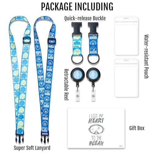 MNGARISTA Cruise Lanyard for Ship Cards,Adjustable Lanyard with Id Holder,Detachable Lanyards for Cruises Ship Cards with Waterproof Id Badge Holders,Cruise Essentials,5 Pack Sailboat - color: 5 Pack Cruise Ship