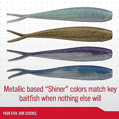 Berkley Gulp! Minnow Fishing Soft Bait - color: Rainbow, size: 4"